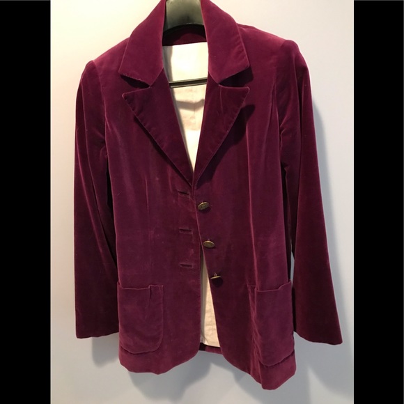 VTG 70s Velveteen Blazer - Picture 7 of 7